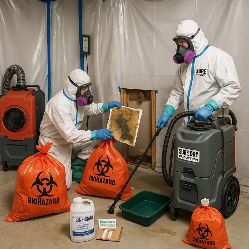 Contaminated Water Handling Protocols process in Jetmore, KS